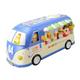 Colcolo Intellectual School Bus Baby Toy Baby Musical Bus Toys Development Toy Busy Learning Food Toy for Interactive Toy Preschool, Blue