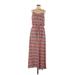 A. Byer Casual Dress - Maxi: Red Hearts Dresses - Women's Size Medium