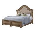 Avalon Furniture King Panel Bed Upholstered in Brown | 70 H x 66 W x 92 D in | Wayfair B00216 6/6