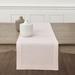Solino Home Classic Hemstitch - 100% Pure Linen Table Runner Linen in Pink | 132 W x 14 D in | Wayfair SH999HSTR132PK