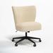 Birch Lane™ Maurice Office Chair Upholstered, Linen in Brown | Wayfair BFCFF898DB1B451BB104B021DBEBC854