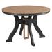 Rosecliff Heights Caeson 44 L x 44 W Outdoor Table Plastic in Black/Brown | 30 H x 44 W x 44 D in | Wayfair 4BCD6698C15042A28F6957079F1EE0BC