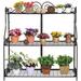 Red Barrel Studio® Sharolyn 3 Tier Metal Plant Stand Shelf in Black | Wayfair 653DD21A12AF4026A6D13F03CB54A741