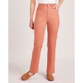 Blair Women's DenimEase Classic 5-Pocket Jeans - Orange - 18PS - Petite Short