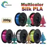 Kingroon mehrfarbige Seide Pla Filament 200g/Rolle 1 75mm 3D-Drucker Filament nicht verwirrende