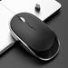 Ikohbadg Wireless Mouse Rechargeable Bluetooth Dual Mode Business Office Laptop Wireless Mouse