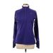 Nike Active T-Shirt: Purple Solid Activewear - Women's Size Large