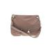 MICHAEL Michael Kors Leather Shoulder Bag: Brown Solid Bags