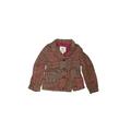 Baby Gap Denim Jacket: Brown Plaid Jackets & Outerwear - Kids Girl's Size 5