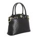 Giani Bernini Bags | Giani Bernini Black Faux Leather Ostrich Embossed Satchel Handbag #Gb6x | Color: Black | Size: Os