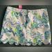 Lilly Pulitzer Skirts | Lilly Pulitzer White Island Ride Skort- Nwt Size 6. | Color: White | Size: 6