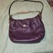 Coach Bags | Coach Euc Eggplant Drawstring Xl Pebbled Leather Shoulder Bag | Color: Purple | Size: Os