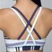 Lululemon Athletica Intimates & Sleepwear | Lululemon Athletica Energy Groovy Stripe Sport Bra | Color: Blue/White | Size: 4