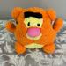 Disney Toys | Disney Parks 7" Tigger Soft Round Plush Pillow | Color: Orange | Size: 7"