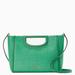 Kate Spade Bags | Kate Spade *Alexia* Green Straw Convertible Clutch Crossbody Bag Purse Ka784 | Color: Green | Size: Os