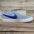 Nike Shoes | Nike* Men's Sb Zoom Blazer Low Pro Gt Boarder Blue/Racer Blue Sneaker~ Size 10.5 | Color: Blue/White | Size: 10.5