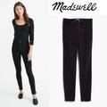 Madewell Jeans | Madewell 10" High Rise Skinny Jeans: Metallic Rainbow Dot Edition 26 Embroidered | Color: Black/Gray | Size: 26