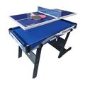 2 in 1 Multi Game Table Set, Pool Table Table Tennis Table Combo Set with All Accessory, 49 Inch Billiard Table,Combination Game Tables for Home Or Game Room,A