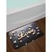 The Holiday Aisle® Almond Blossom Plush Bath Mat, Love Sign Wooden, 30.2"x20", Charcoal Grey Pale Brown | Wayfair 12B3EAAE6D6C486B8278110D604A1DB2
