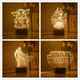 Veilleuse 3D Star VANpour enfants jouets animés figurines d'action LED lampe de table modèle