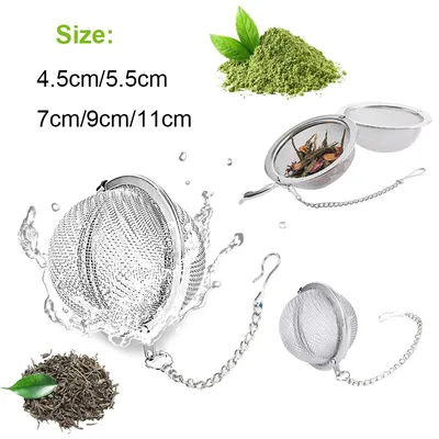 Infuseur à thé en acier inoxydable passoire à thé théière épices filtre à base de plantes