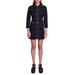 Randaille Long Sleeve Coat Dress