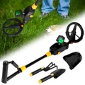 Metal Detector regolabile Metal Finder Tool Kit Display LCD gioielli Coin Hunting dispositivo di