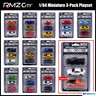 1/64 Miniature 3-Pack Playset RMZ City Diecast Diecast Metal Toy Car per bambini ruote libere