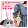 Peluche Fashion Cute Cat Bag peluche peluche borse a tracolla moda donna inverno borsa morbida borse