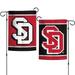 NCAA 12.5â€� x 18 Double Sided Yard and Garden College Banner Flag Printed in the USA (South Dakota Coyotes Garden Flag)