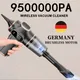 Neuer original 9500000pa 5 in1 kabelloser Staubsauger Auto tragbarer Roboter Staubsauger Handheld