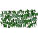 LIKEM 1/2PC Artificial Leaf Faux Ivy Privacy Fence Expandable Retractable Screen