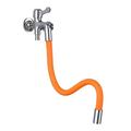 NUOLUX Faucet Extension Hose Faucet Extension Pipe Flexible Silicone Water Pipe Faucet Hose