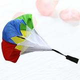 Football Resistance Parachute Colorful Football Resistance Parachute Strength Training Physical Fitness Umbrella Running Equipment Athletic Strength Umbrella for Kids Sports Supplies