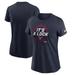Women's Nike Navy Houston Texans 2023 AFC South Division Champions Trophy Collection T-Shirt