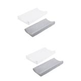 2pcs Changing Pad Cover Changing Pad Covers 2pcs Boy Girl Changing Pad Cover Washable Changing Table Cover Diaper Changing Pad Cover Sheets