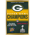 NFL Green Bay Packers - Champions 23 Wall Poster 22.375 x 34 Framed