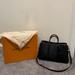 Louis Vuitton Bags | Louis Vuitton Soufflot Epi Leather Bag Black | Color: Black | Size: Os