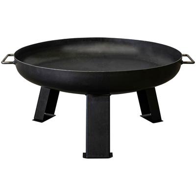 Feuerschale TEPRO "Toskana", schwarz, H:33cm Ø:60cm, Stahl, Feuerkörbe, 60 cm, Stahl Image