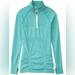 Athleta Tops | Athleta Fast Track Quarter Zip Mint Teal Pullover Women’s Size Medium | Color: Blue/Green | Size: M