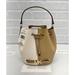 Michael Kors Bags | Michael Kors Reed Bucket Bag Medium Belted Bucket Messenger Bag Camel Multi | Color: Gold | Size: Medium