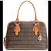 Giani Bernini Bags | Gianni Bernini Block Signature Done Satchel | Color: Brown/Cream | Size: Os