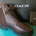 Coach Other | Coach Men/Women Combat Boot 8d Men 9.5 10b Women Chocolate Brn Called Oxblood | Color: Brown | Size: Os