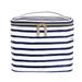 Kate Spade Kitchen | Kate Spade Navy Painted Stripe Insulated Thermal Lunch Tote 7"H X 8" W X 4" 1/2d | Color: Silver | Size: Os