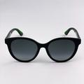 Gucci Accessories | Gucci Gg0702skn 004 Sunglasses Black Green Red Gray Round Women | Color: Black/Green | Size: Os