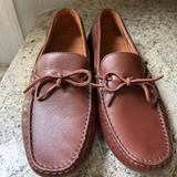 J. Crew Shoes | J. Crew Kenton Driving Moccasins Italian Leather Mens Loafers Leather La | Color: Brown/Tan | Size: 11