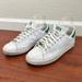 Adidas Shoes | Adidas Stan Smith White Green Court Shoes Sneakers Womens 7 Us | Color: Green/White | Size: 7