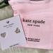 Kate Spade Jewelry | Kate Spade Heart Earrings | Color: Gold | Size: Os