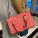 Michael Kors Bags | Michael Kors Sheila Small Faux Saffiano Leather Satchel Tea Rose Nwt | Color: Gold/Pink | Size: Small