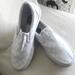 Vans Shoes | Euc Vans Off The Wall Slip-On Core Classic Checkerboard True White Size 8.5 | Color: White | Size: 8.5